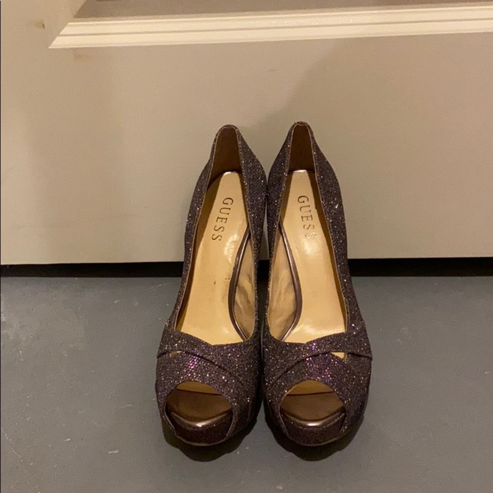 Guess sparkly heels